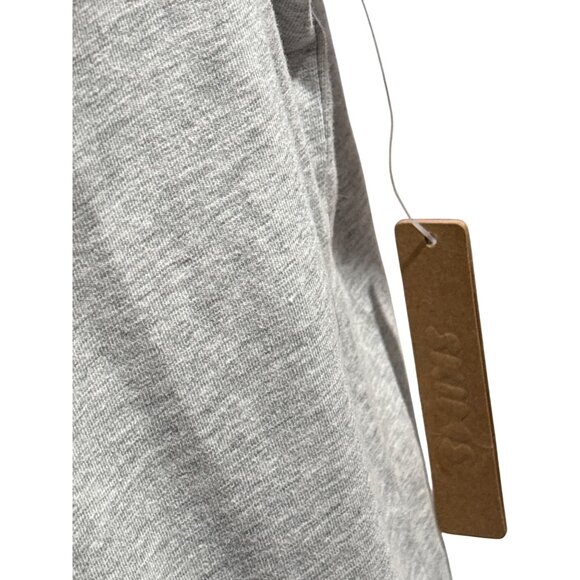 SKIMS Heather Gray Crewneck T-Shirt - Picture 3 of 6
